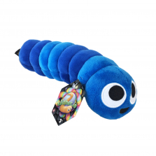slither.io 8 inch Bendable Plush - Blue