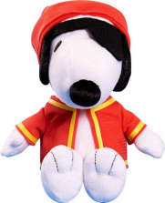 Just Play Peanuts 4.5 inch Mini Stuffed Snoopy Pirate - White