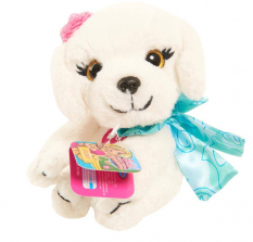 Barbie Great Adventure Beans Stuffed Puppy - White