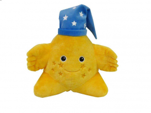 Fiesta Toy Sprout Channel 11 inch Star w/Night Cap Plush Toy