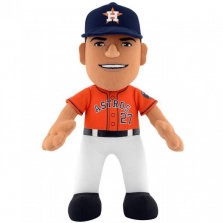 Bleacher Creatures Major League Baseball Houston Astros 9 inch Plush Figure - Jose Altuve