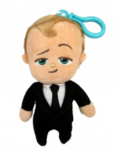 Boss Baby 6.5 inch Stuffed Backpack Clip - Boss Baby in Suit