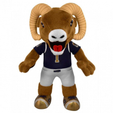 Bleacher Creature NFL Los Angeles Rams 10 inch Stuffed Mascot - LA Rams Rampage