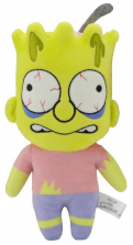 NECA Kidrobot Simpsons 8 inch Phunny Plush - Zombie Bart