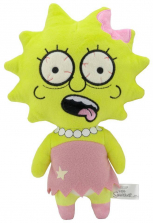 NECA Kidrobot Simpsons 9 inch Phunny Plush - Zombie Lisa