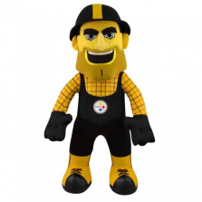 Bleacher Creature NFL Pittsburgh Steelers 10 inch Stuffed Mascot - Steely McBeam