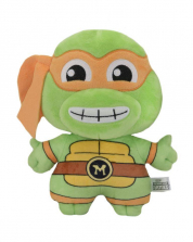 NECA Kidrobot Teenage Mutant Ninja Turtles 7 inch Phunny Plush - Michaelangelo