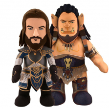 Bleacher Creatures Legendary Pictures Warcraft 10 inch Stuffed Figure - Anduin Lothar and Durotan