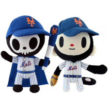 Bleacher Creature New York Mets Duo 10 inch 2 Pack Stuffed Mascot - Adios and Maxx Tokidoki