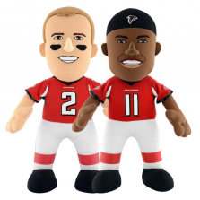 Bleacher Creature NFL Atlanta Falcons Dynamic Duo 10 inch Stuffed Figure - Ryan and Jones