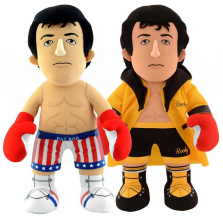 Bleacher Creature Dynamic Duo 10 inch Stuffed Figure - Rocky and Rocky in Gold Robe