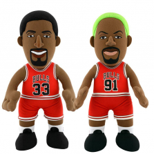 Bleacher Creature NBA Chicago Bulls Dynamic Duo 10 inch Stuffed Figure - Pippen and Rodman
