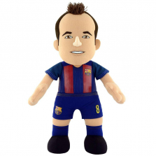 Bleacher Creature FCP FC Barcelona 10 inch Stuffed Figure - Andres Iniesta