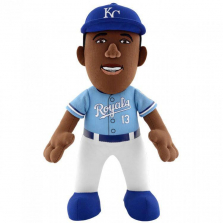 Bleacher Creature MLB Kansas City Royals 10 inch Stuffed Figure - Royals Salvador Perez