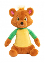 Disney Junior Goldie and Bear Talking Bear Plush - Brown