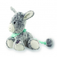 Kaloo Les Amis Musical Regliss Stuffed Donkey - Grey