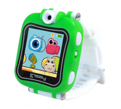 LINSAY Kids Smartest Watch On Earth with Camera - Green