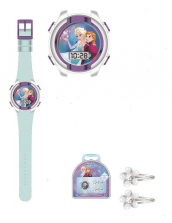 Frozen Watch and Hair Clip Gift Set in Collectible Frozen Tin Packaging