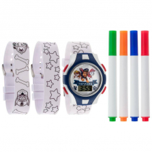 Paw Patrol DIY Color Strap Watch Set