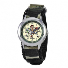 Disney Kid's Toy Story Stainless Steel Time Teacher Watch