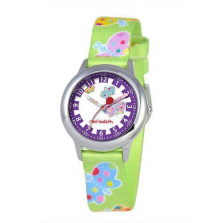 Red Balloon Kid's Stainless Steel Time Teacher Watch -Print