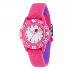 Red Balloon Pink/Purple Analog Watch with Elastic Pink Strap