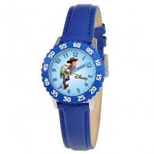 Disney Kid's Woody Stainless Steel Time Teacher Watch