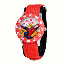 Marvel Spider-Man Stainless Steel Time Teacher Watch