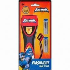 Batman Flashlight - Black/Red