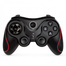 Evo Virtual Reality Wireless Bluetooth Gamepad for iPhone and Android - Black/Red