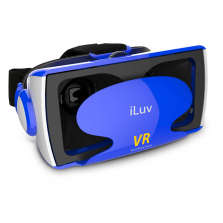 iLuv 3D Virtual Reality Headset for Smartphone - Blue