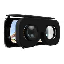 Smart Theater Virtual Reality Portable Viewer - Black