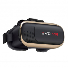 EVO Shine 3D Virtual Reality Headset for Smartphones - Black/Gold