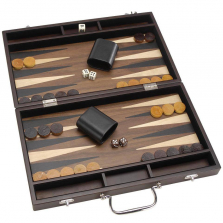 Pavilion Games Deluxe Backgammon Set