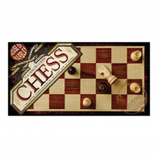 Folding Wooden Chess Classic Game