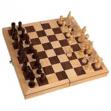 18 Inch Deluxe Folding Chess Set