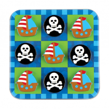 Stephen Joseph Magnetic Tic Tac Toe Set - Pirate