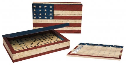 Grand Ole Flag Domino Set