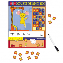 T.S. Shure Hang'Em Mouse Wooden Magnetic Hangman Game