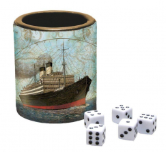 LANG Vintage Travel Dice Cup