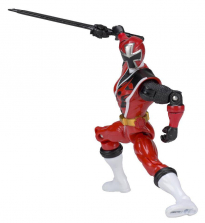 Power Rangers Ninja Steel 5 inch Hero Action Figure - Red Ranger