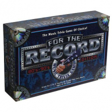 For the Record Music Trivia Game-80's & 90's edition