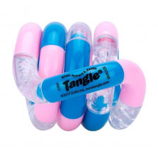 Zuru Tangle Junior Series 1 Classic Fidget Toy - Pink/Blue