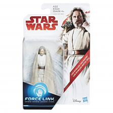 Star Wars Force Link 3.75 inch Action Figure - Luke Skywalker (Jedi Master)