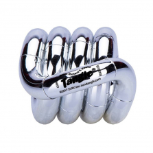 Zuru Tangle Metallic Series Fidget Toy - Silver