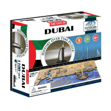 4D Cityscape Time Puzzle - Dubai, UAE