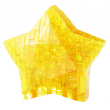 3D Crystal Puzzle - Star: 38 Pcs