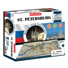 4D Cityscape Time Puzzle - St. Petersburg, Russia