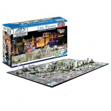 4D Skyline Time Puzzle - Las Vegas