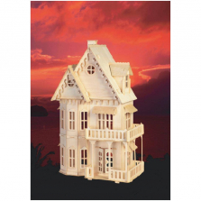 Gothic House Wood Puzzle